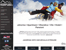 Tablet Screenshot of jahorina.co.rs